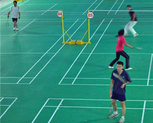 PVC卷材羽毛球場