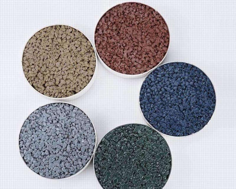 EPDM透水混凝土顆粒