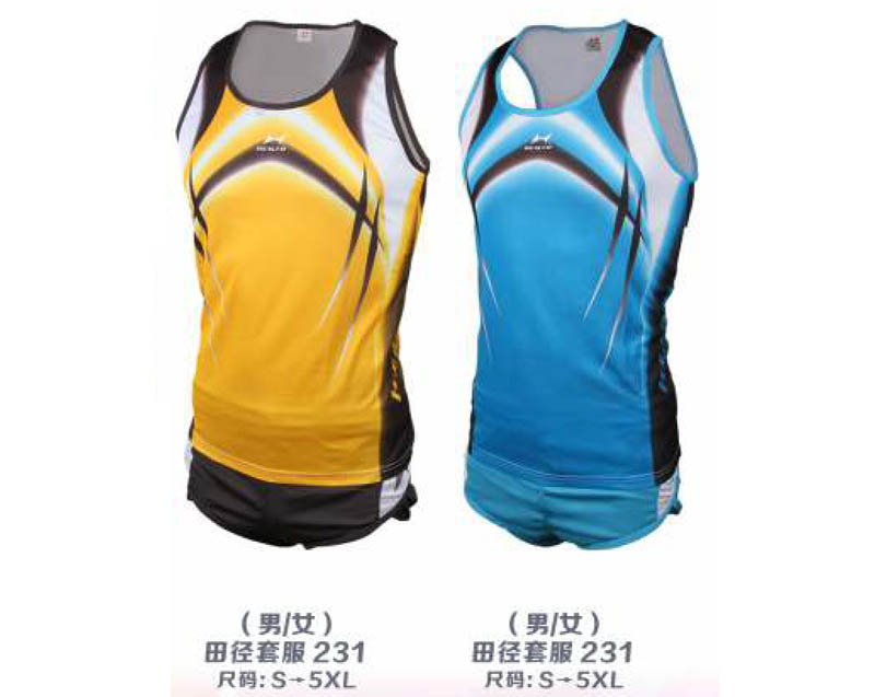 231 男、女 田徑套服 尺碼：S-5XL