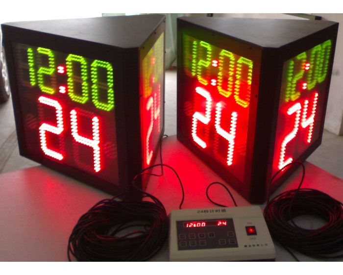 型號：XT-T324 籃球24秒計時器（三面顯示）