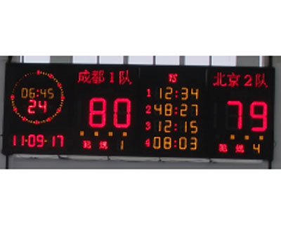 型號：XT-JFL3 大型多功能電子記分牌