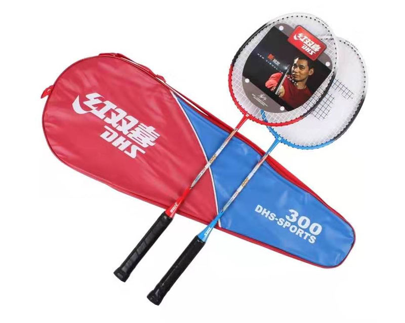 型號：300 紅雙喜羽毛球拍